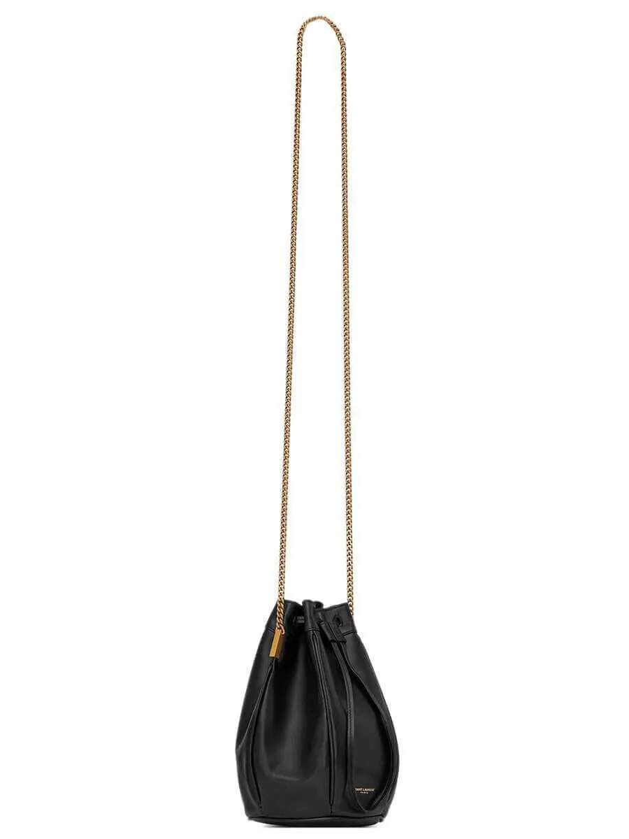 Talitha Small Bucket Bag in Smooth Leather