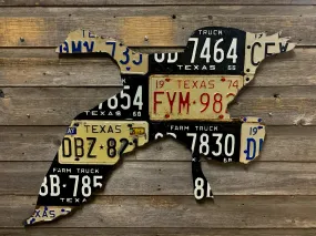 Texas Goose License Plate Art