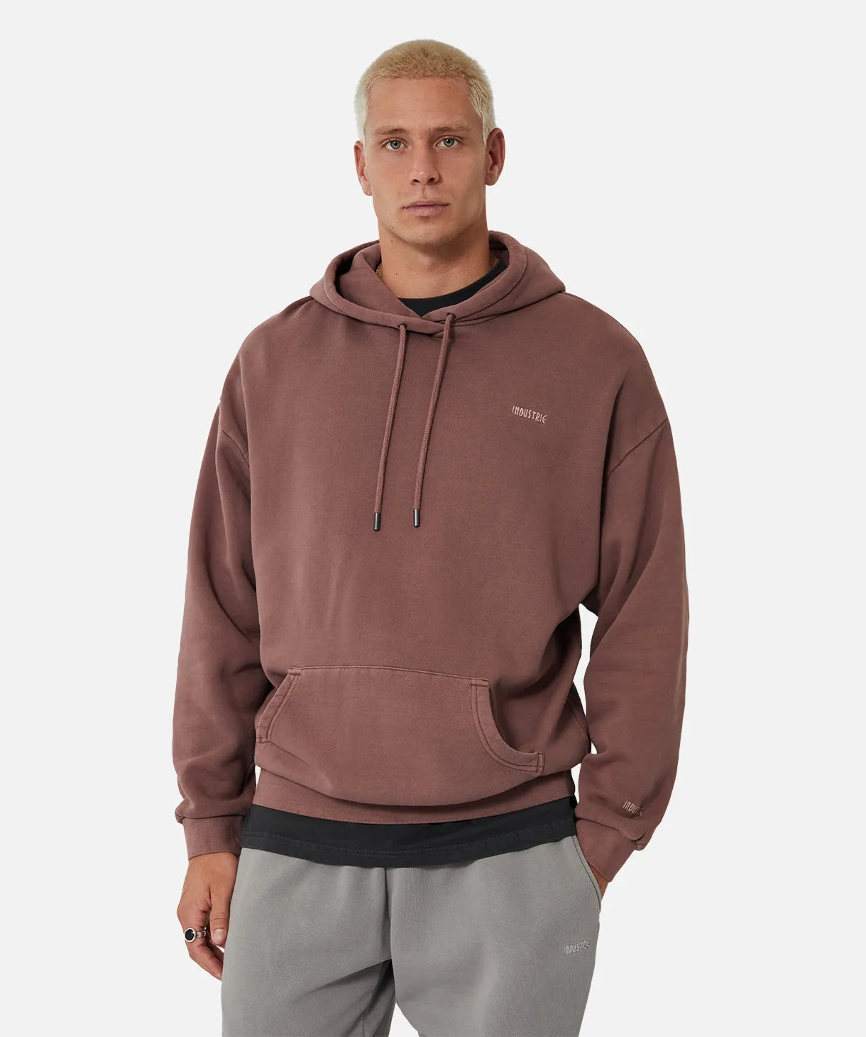 The Del Sur Hoodie - Washed Burgundy