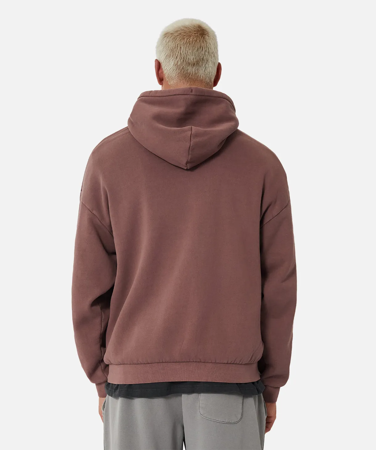 The Del Sur Hoodie - Washed Burgundy