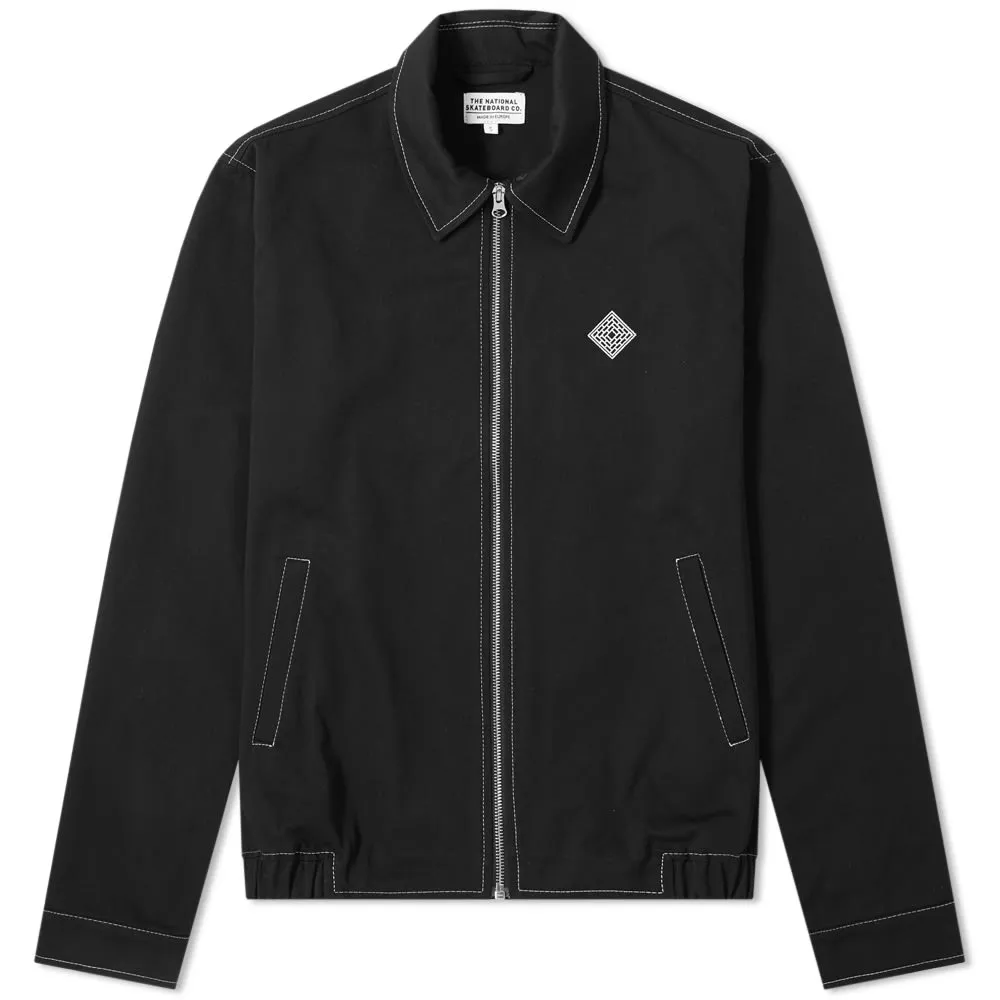 The National Skateboard Co. Harrington JacketBlack