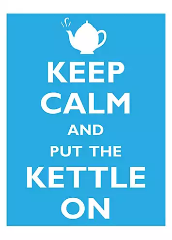 The Original Metal Sign Company Keep Calm & Put The Kettle On! - Metal Wall Sign | Kaleidoscope