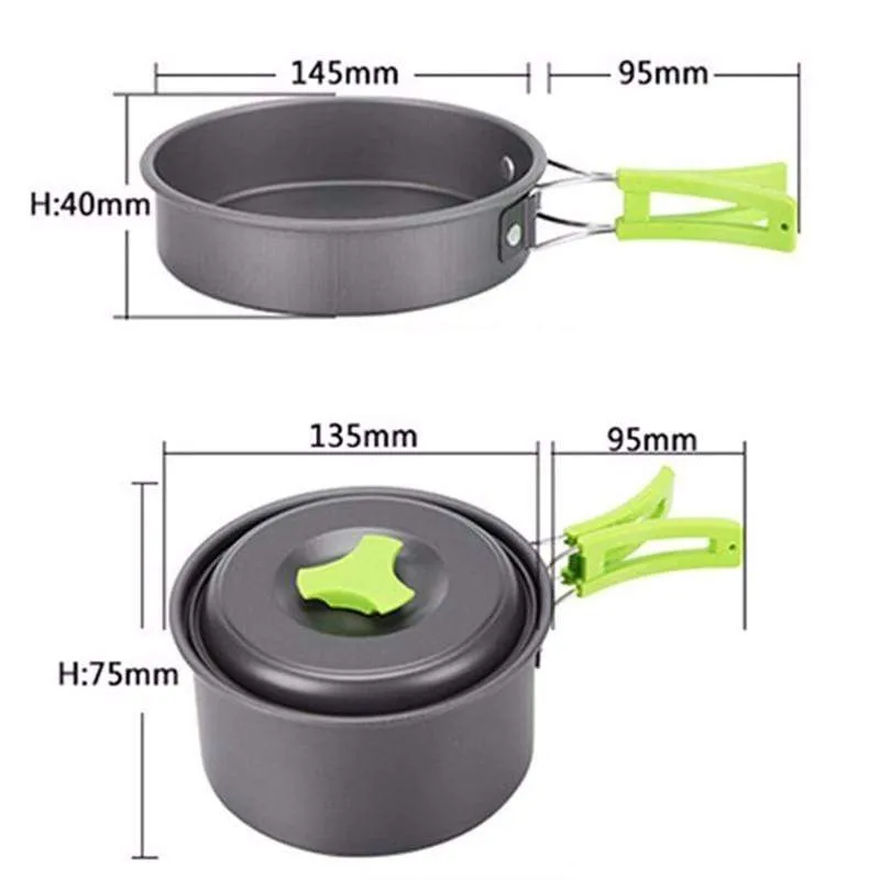 THOUSCAMP Camping Cookware