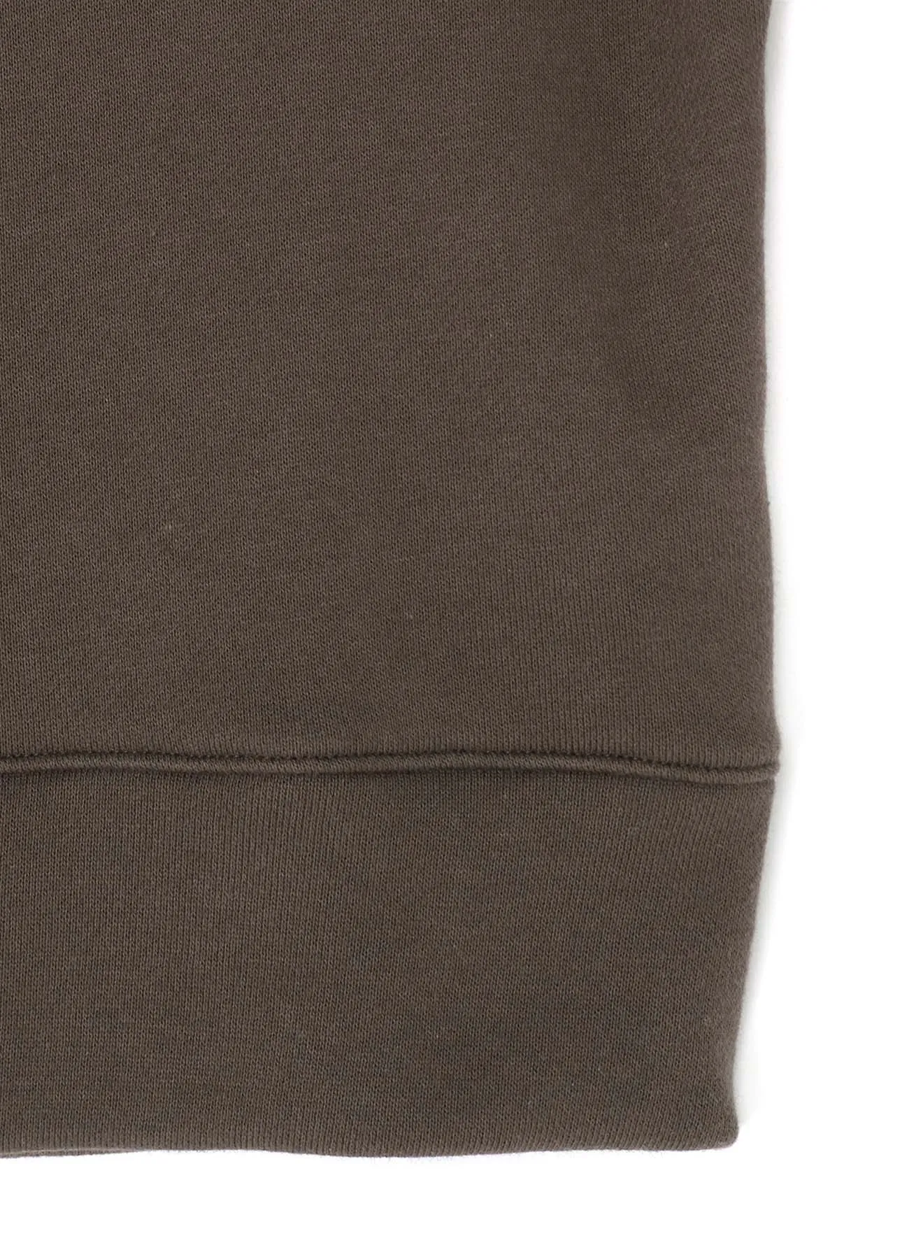 TIGHT FLEECE LINING SHORT PULLOVER WITH DESIGN SLEEVE