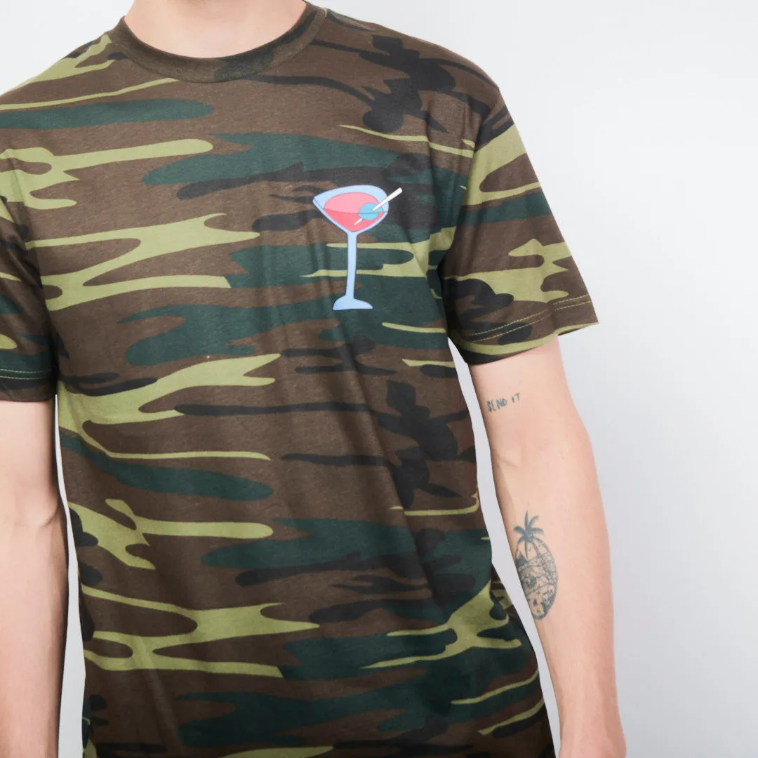 Tired Skateboards Dirty Martini S/S Tee (Camo)