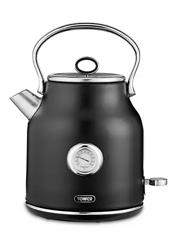 Tower Renaissance 1.7L 3KW Kettle - Black | Kaleidoscope