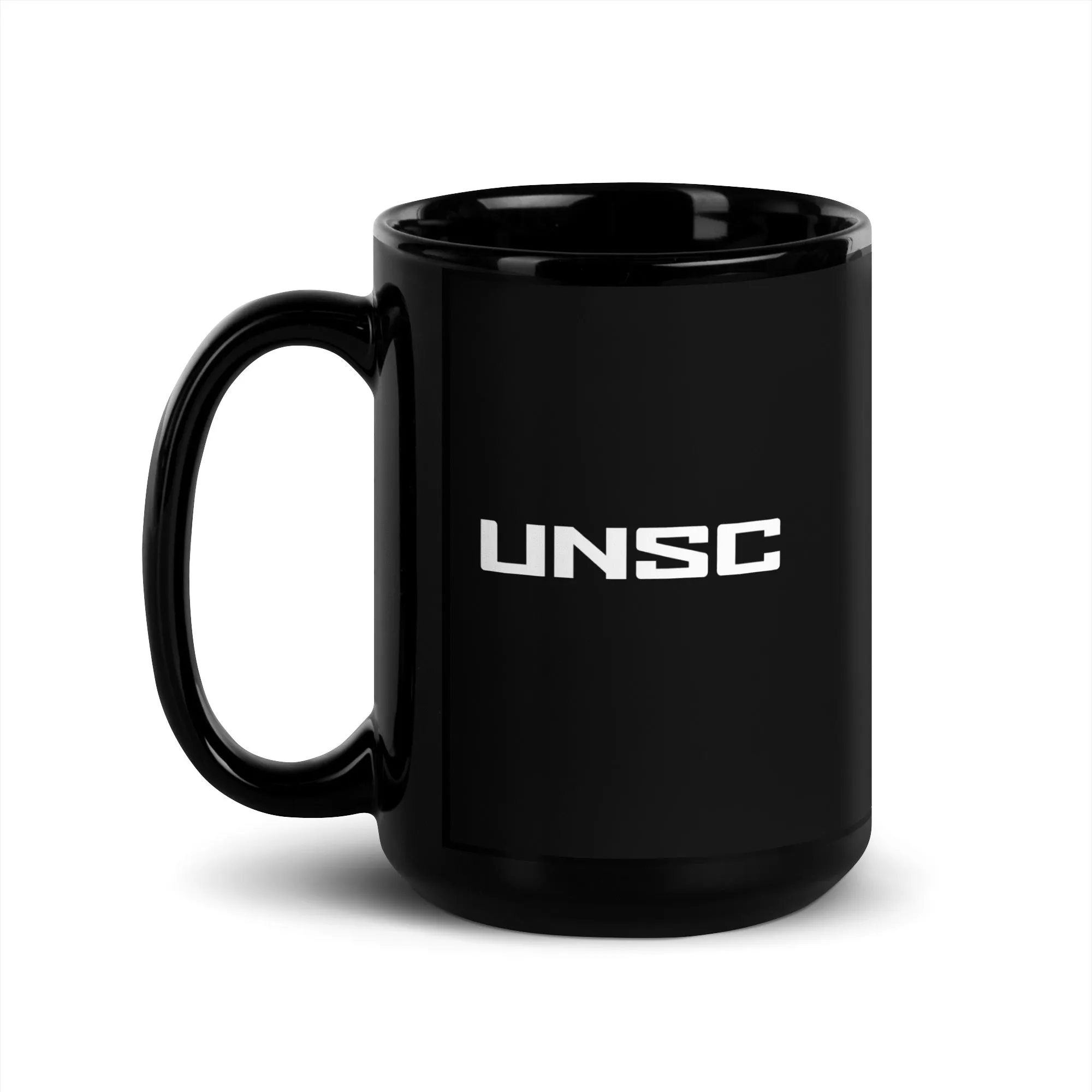 UNSC Issued Logo Black Mug