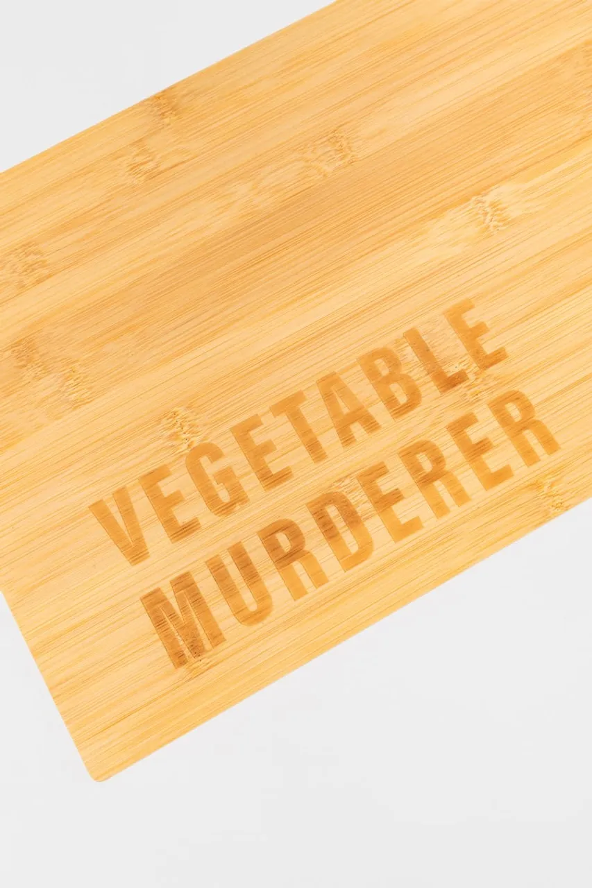 Vegetable Murderer Cutting Board