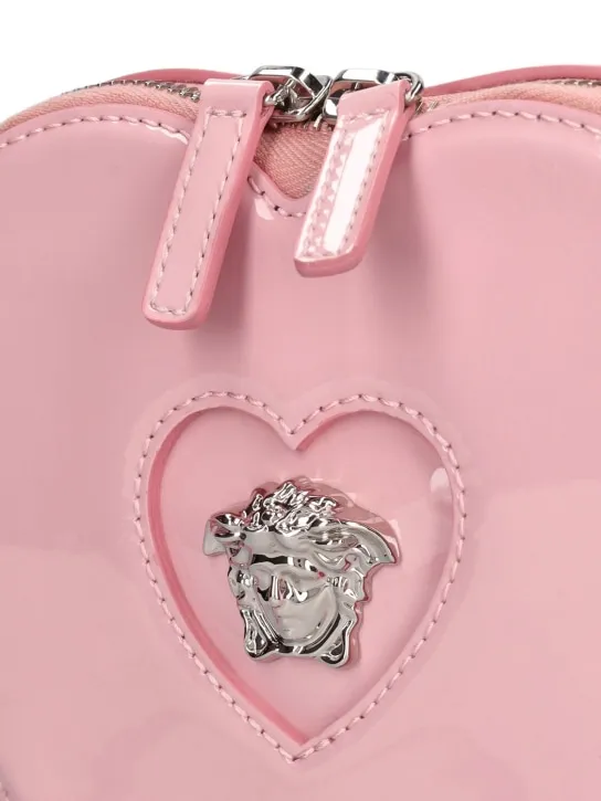 Versace   Leather heart shoulder bag 