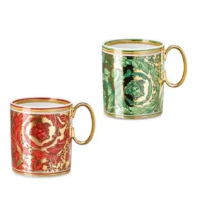 Versace Medusa Garland Mug, Set of 2