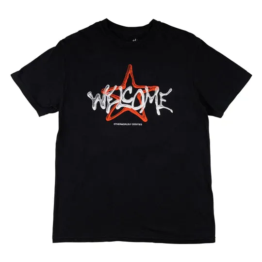 Welcome Skateboards - Vega Garment-Dyed Tee - Black