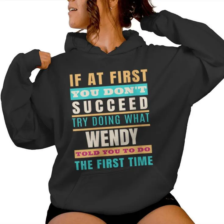 Wendy Personalized Name Wendy First Name Women Hoodie