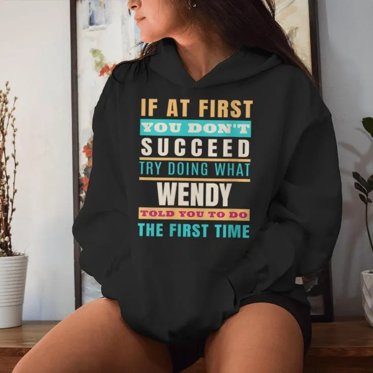 Wendy Personalized Name Wendy First Name Women Hoodie