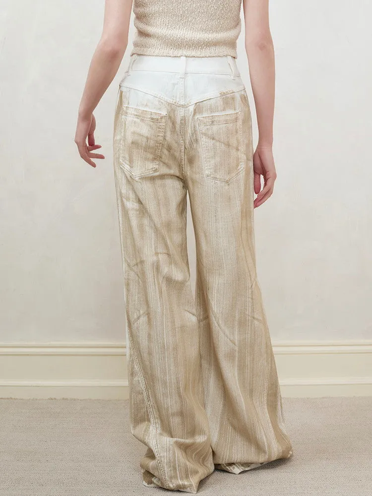 Wide-Leg Nichi High-Waist Chic Pants