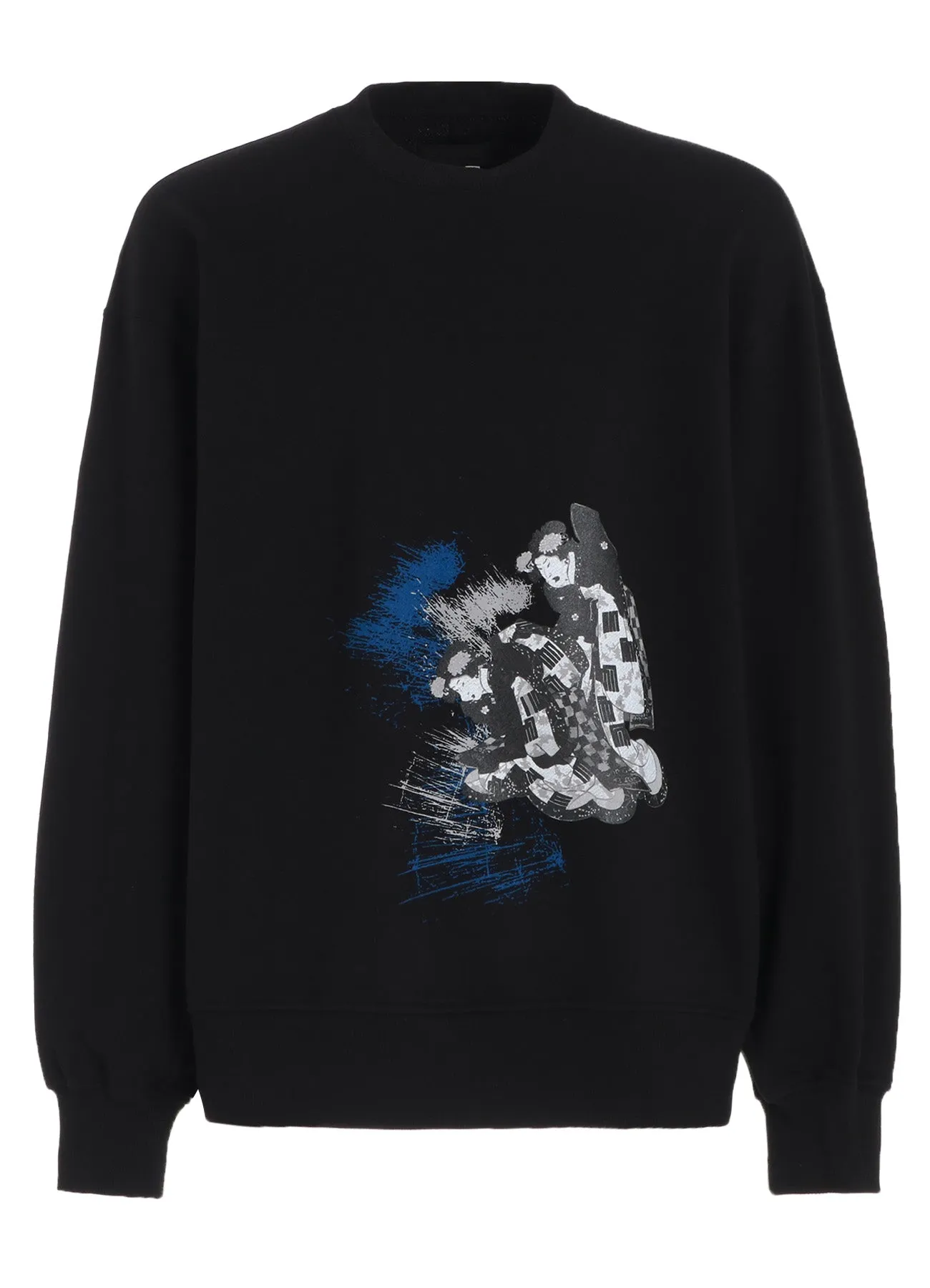 WOMEN UKIYO-E GRAPHIC PULLOVER