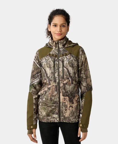 Women's Heated Hunting Jacket - Camouflage, Mossy Oak® Country DNA