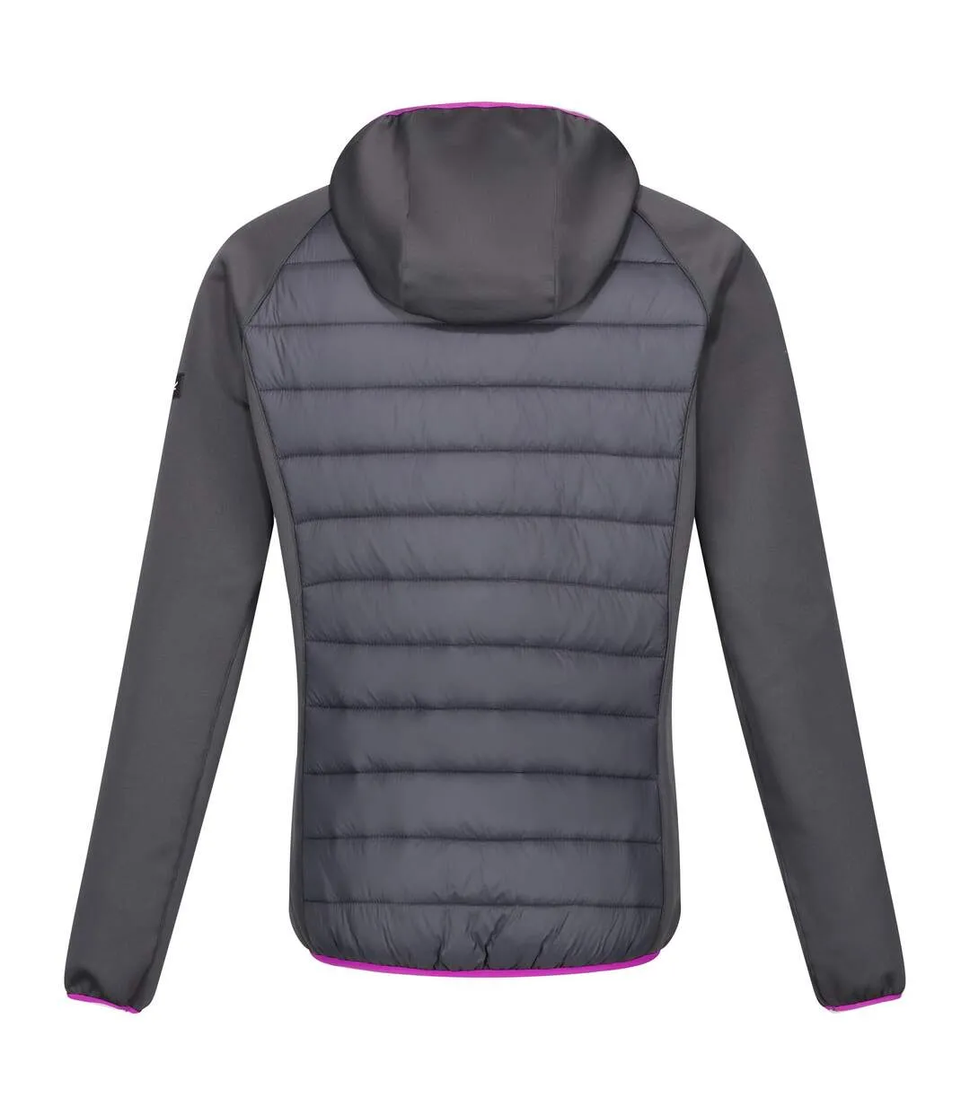 Womens/ladies andreson viii hybrid jacket seal grey/pink potion Regatta