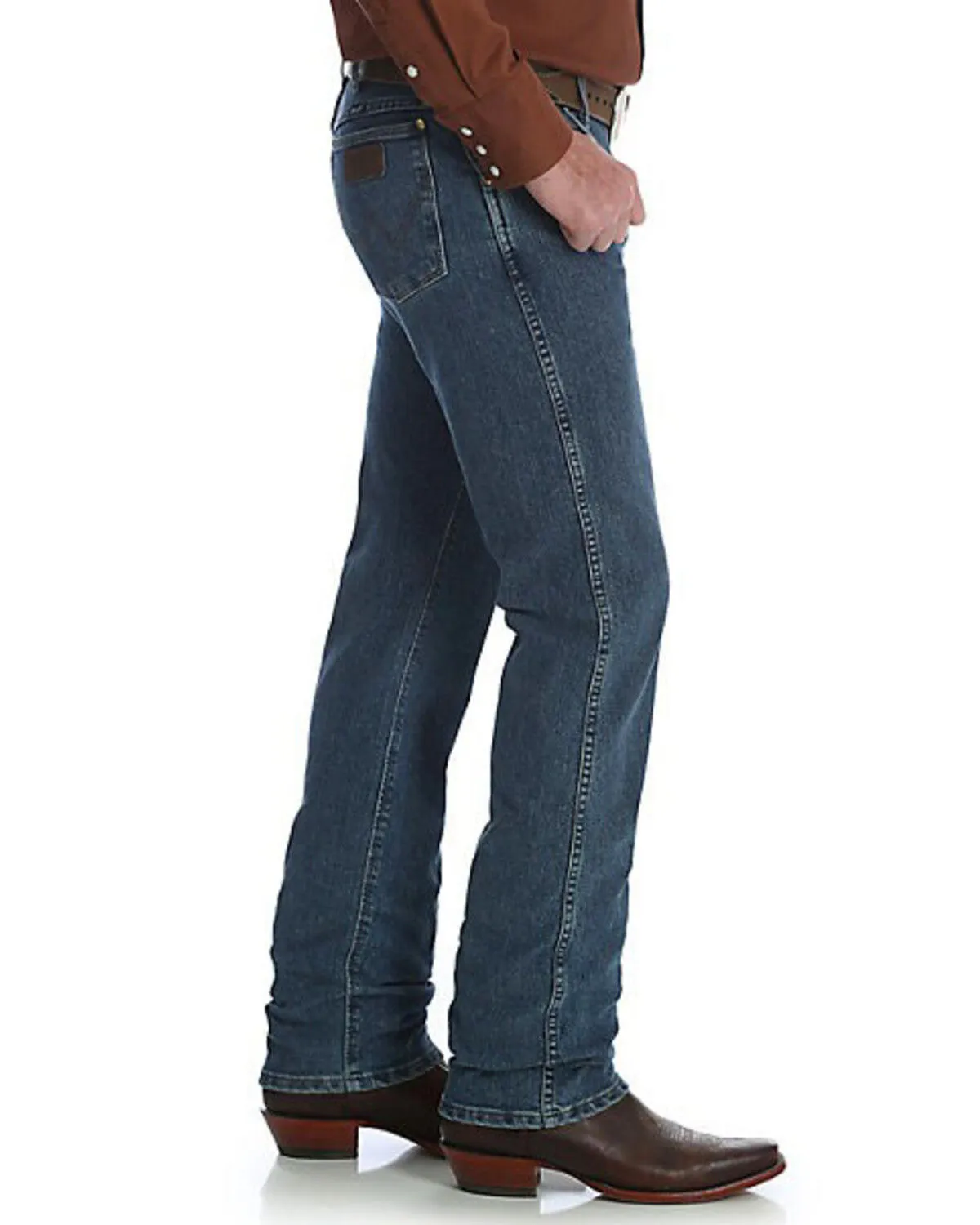 Wrangler Men's Vintage Stone Premium Performance Cowboy Cut Jeans - Big & Tall